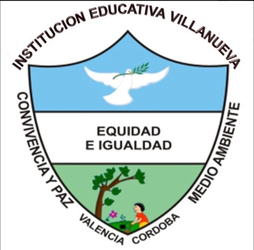 Escudo de la Institución Educativa Villanueva